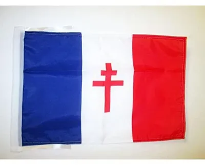 Flagge Frankreich General De Gaulle 45x30 cm Polyester 100D