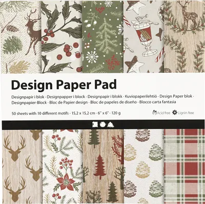 Produktbild von Creativ Company 225907, Kunstdruckpapierblock, 50 Blätter