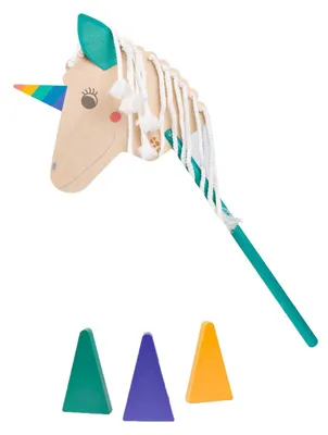 Immagine prodotto di BS Toys Cavallo Unicorno di legno - 4dlg.