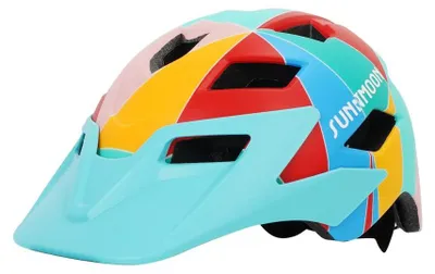 Image de Casque pour enfant Sunrimoon, ultra-léger, avec lumière LED multicolore