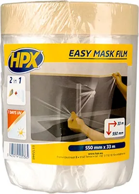 Obrázok produktu pre HPX - Krepový papier s jednoduchou maskou - 550 mm x 33 m - EÚ -