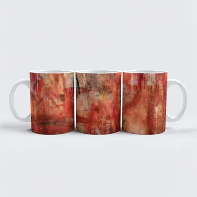 Produktbild von raxxa Premium-Tasse "Shadows in red"