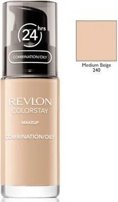 Produktbild von Revlon Colorstay Foundation For Combination/Oily – 240 Medium Beige