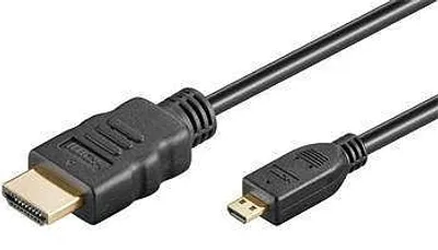 Obrázek produktu pro Kabel PremiumCord 4K HDMI A - HDMI micro D , 2m