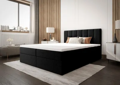 Produktbild von B&B Home Boxspringbett AdelleIII 140x200 cm – mit Bettkasten