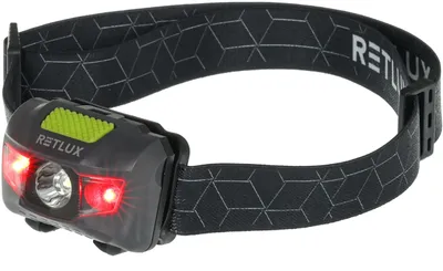 Obrázek produktu pro Retlux Rpl 55 Grey Čelovka 3W+2R 3Xaaa