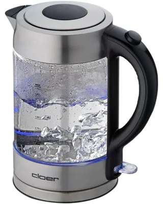 Image de CLOER 4429 Bouilloire électrique Récipient en verre 1,7l 2200 W Acier inoxydable