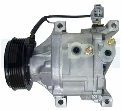 Produktbild von DELPHI TSP0159383 Denso SCSC6 Klimaanlage Klimakompressor PAG 46 für TOYOTA COROLLA (ZZE12, NDE12, ZDE12) COROLLA Kombi (E12J, E12T) COROLLA Verso