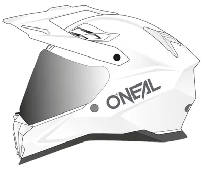 Produktbild von O'NEAL Bike Helm D-Srsolid White XL (61/62 cm)