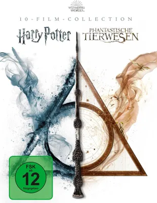 Produktbild von Wizarding World 10-Film-Collection: Harry Potter  Phantastische Tierwesen BLU-RAY Box