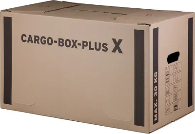 Produktbild von 10x Umzugskarton 660x350x360mm Umzugskiste Bücherkarton Faltkarton 1-2-wellig extra stabil