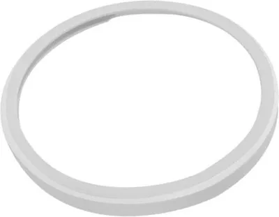 Image de Tuyau d'évacuation d'air de climatisation portable - Flexible - Tuyau d'évacuation d'un seul diamètre - Blanc - Anneau de carte de 15 cm.