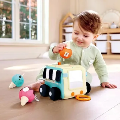 Productafbeelding van Hape Sensory Scoop-ijswagen