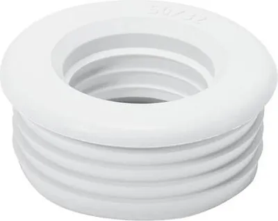 Immagine prodotto di Passaggio in gomma D50x32 mm bianco