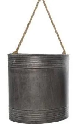 Produktbild von Wandtopf Zink l13,5b24,5h25 cm Weihnachten Decoris