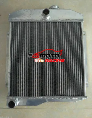 Imagen del producto de Radiador de aluminio - Sistema de refrigeración de 2 filas - Para vehículos todoterreno clásicos con motor de gasolina