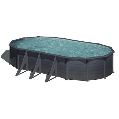Produktbild von Gre KIT730GF, 25323 l, Gerahmter Pool, Kind, Leiter, Schwarz