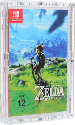 Produktbild von Verschraubtes Case aus Acrylglas für ein Nintendo Switch Spiel in/ Schutzbox / Protector / Schutzhülle / UV-Schutz / Transparent / Games  - Zeigis®