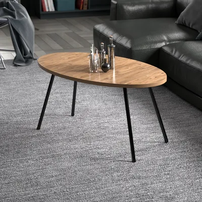 Produktbild von Stolik kawowy Skærbæk 43 x 90 x 50 cm kolor drewna