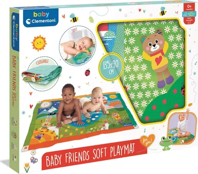 Immagine prodotto di CLEMENTONI BABY For You Morbido tappeto gioco 135x90cm