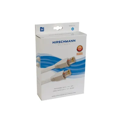 Immagine prodotto di INKAB5 Cavo patch CAT6 bianco da 3 m RJ45