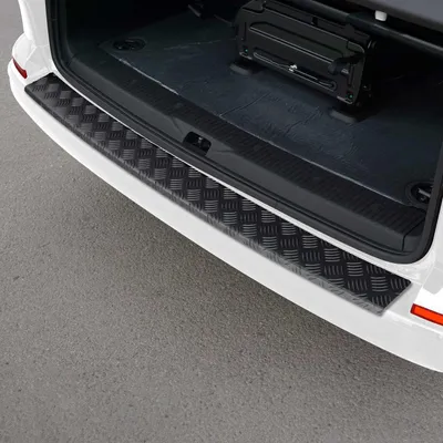 Image de Protection Seuil de Pare-chocs Pour VW T6 Transporter tout 2015-2024 Hayon Noir