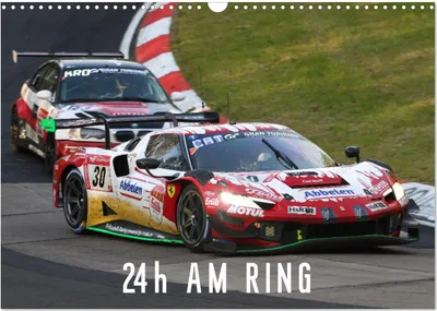 Produktbild von 24h am Ring (Wandkalender 2025 DIN A3 quer), CALVENDO Monatskalender