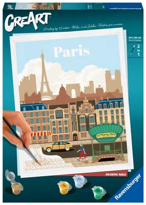 Produktbild von Farbenfrohes Paris Ravensburger 23687