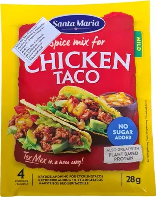 Produktbild von Santa Maria Chicken Taco spice mix