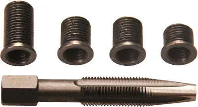 Immagine prodotto di Kit di riparazione BGS per filettature candele M8 x 1,0 mm 5 pz - 167