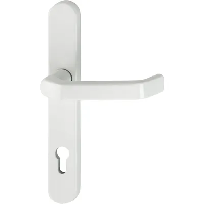 Produktbild von Schmalschild - Halbgarnitur LIVERPOOL - (Innen) PZ92, 8x50, weiß RAL 9016 ÖNORM