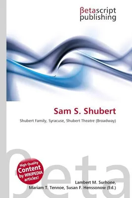 Produktbild von Sam S. Shubert