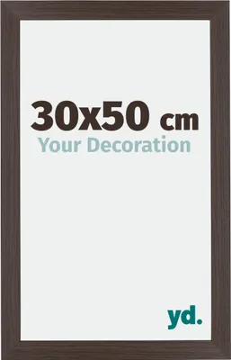 Produktbild von Bilderrahmen, 30x50 cm, Eiche Dunkel, MDF, Mura