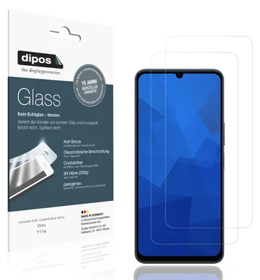 Image de 2x Protection ecrán pour Vivo Y11e Verre souple Film Protecteur 9H dipos