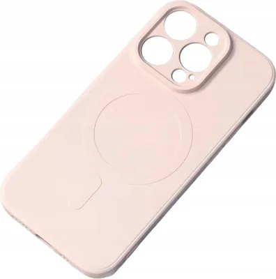Obrázek produktu pro Silikonové pouzdro s ochranou Magsafe pro Iphone 15 Plus Cream