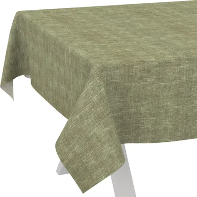 Produktbild von Tischdecke Melliert Olive 160x140cm Schnittkante