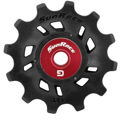 Produktbild von SunRace SP857 12z Schaltrolle 1 pcs schwarz-rot