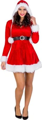 Produktbild von Frauenkostüm Mrs. Santa Claus - XXL