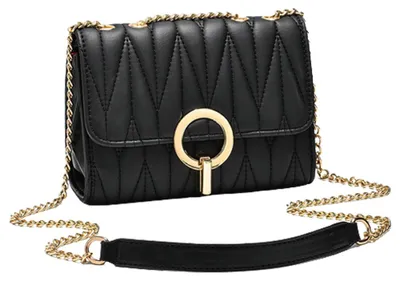 Produktbild von Damen-Umhängetasche, Handtasche mit Kette, Schultertasche für Damen, lässige Clutch-Handtasche