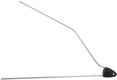 Produktbild von Stronglight V-Strebe Nirosta vorne gebogen mit Safe Clip.