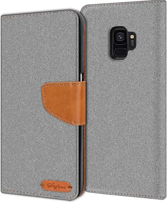 Zdjęcie produktu dla Pokrowiec na telefon komórkowy Samsung Galaxy S9 Etui Wallet Flip Etui ochronne Pokrowiec materiałowy