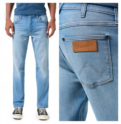 Produktbild von Wrangler | GREENSBORO Straight Jeans für Herren, Größe 32/34