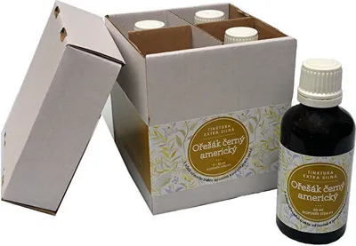 Obrázok produktu pre Tinktúra z amerického čierneho orecha 4 x 50 ml