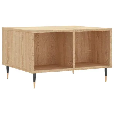 Image de vidaXL Table basse chêne Sonoma 60x50x36,5 cm Bois composite