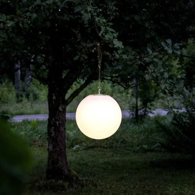 Zdjęcie produktu dla Lampa ogrodowa wisząca Led solarna GLOBY