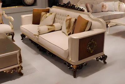 Produktbild von Premium Wohnzimmer Set Möbel set 2x Sofa 3 Sitzer Moderner Wohnzimmer neu