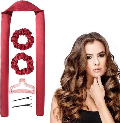 Produktbild von Famanu Haarroller Hitzefreie Locken - Rot