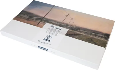 Produktbild von Schmincke Pastell Malkasten Karton-Set 120 halbe Stifte Pastellfarben 77 120 097