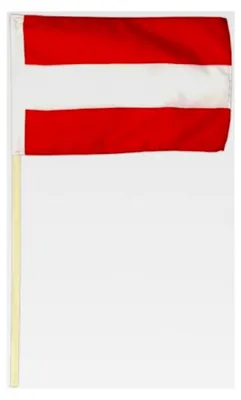Produktbild von Österreichische Fahne 30 x 45 cm mit Stab