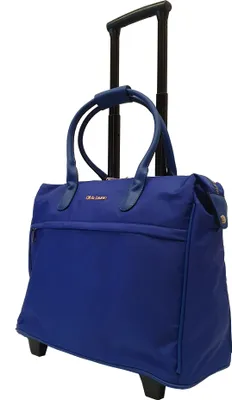 Produktbild von Universale Damen Rollen Tasche Trolley Aktentasche Blau Laptoptasche Bowatex